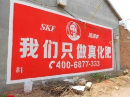 寻甸刷墙广告”蕴含了时代命题