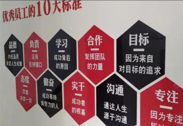 寻甸公司文化墙的作用