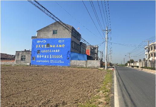寻甸墙体广告用的是什么漆？
