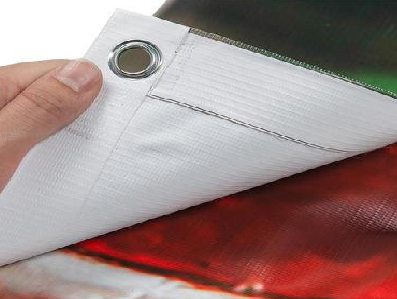 寻甸喷绘和刀刮布的工艺区别。